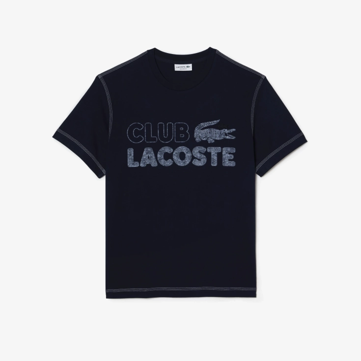 Мужская футболка Lacoste из органического хлопка Мужская футболка Lacoste из органического хлопка