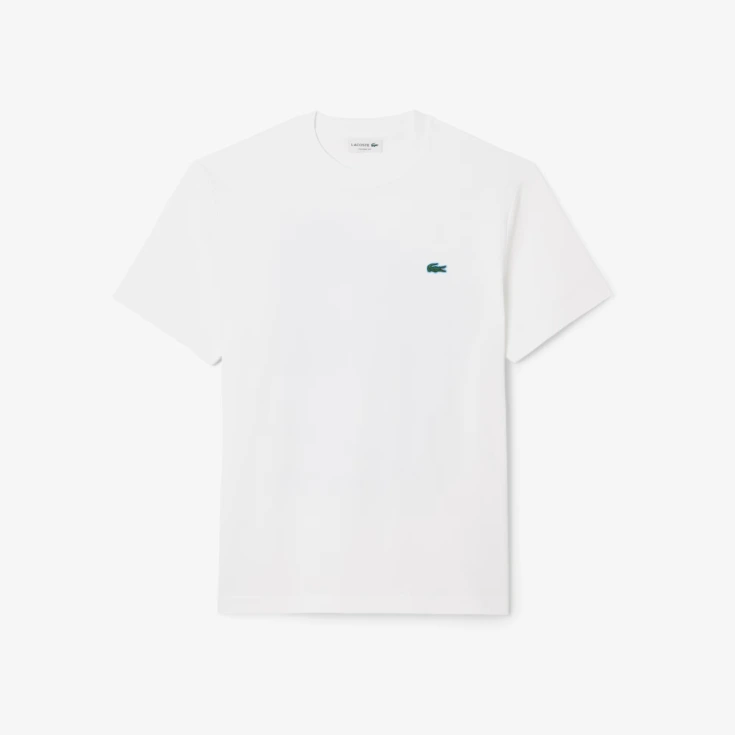 Мужская футболка Lacoste Classic Fit из органического хлопка Мужская футболка Lacoste Classic Fit из органического хлопка
