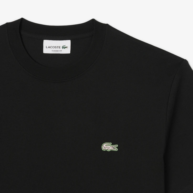 Мужская футболка Lacoste Classic Fit из органического хлопка Мужская футболка Lacoste Classic Fit из органического хлопка