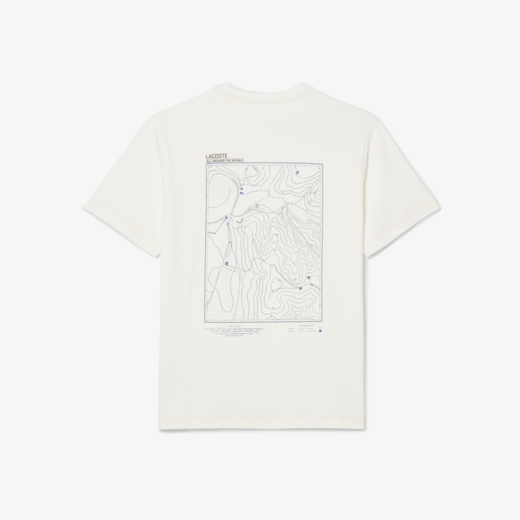 Мужская футболка Lacoste Classic Fit из органического хлопка Мужская футболка Lacoste Classic Fit из органического хлопка