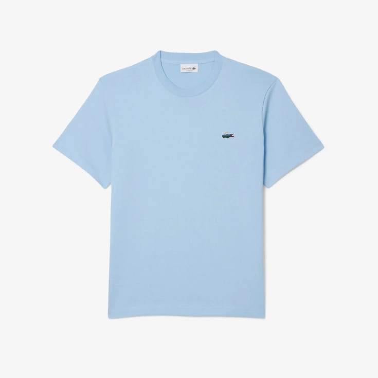 Мужская футболка Lacoste Classic Fit из органического хлопка Мужская футболка Lacoste Classic Fit из органического хлопка