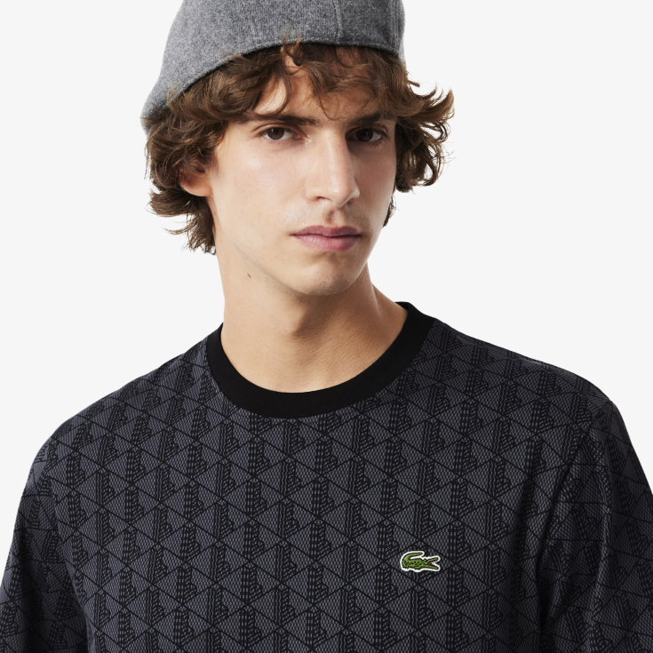 Мужская футболка Lacoste Classic Fit из органического хлопка Мужская футболка Lacoste Classic Fit из органического хлопка