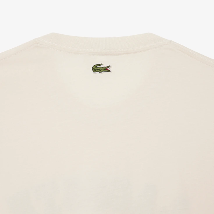 Мужская футболка Lacoste Classic Fit из органического хлопка Мужская футболка Lacoste Classic Fit из органического хлопка