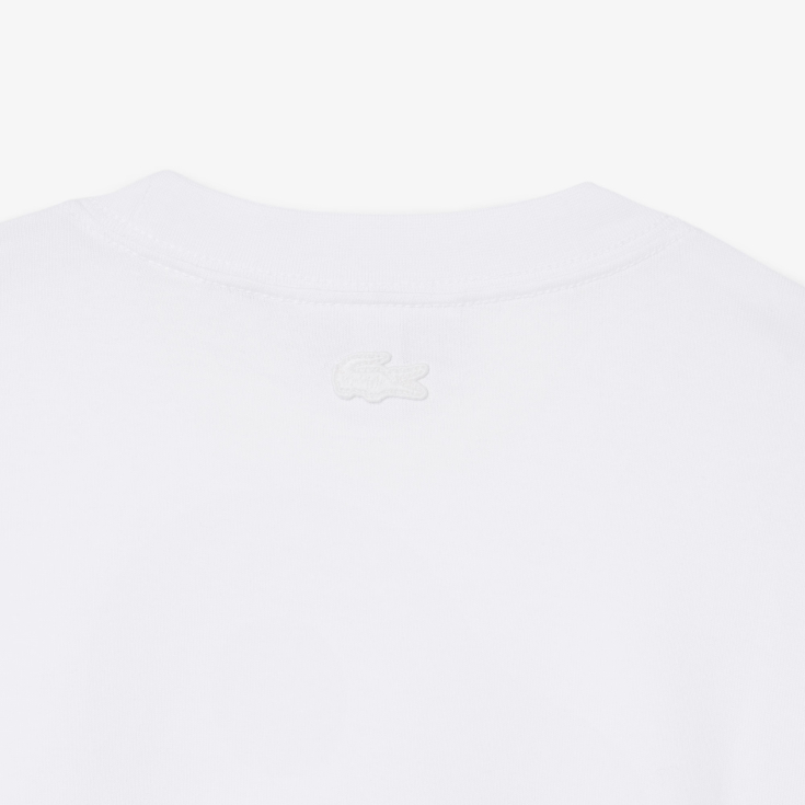 Мужская футболка Lacoste Loose Fit из органического хлопка Мужская футболка Lacoste Loose Fit из органического хлопка