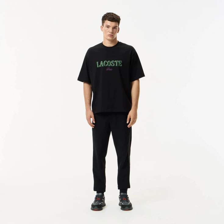 Мужская футболка Lacoste Loose Fit из органического хлопка Мужская футболка Lacoste Loose Fit из органического хлопка