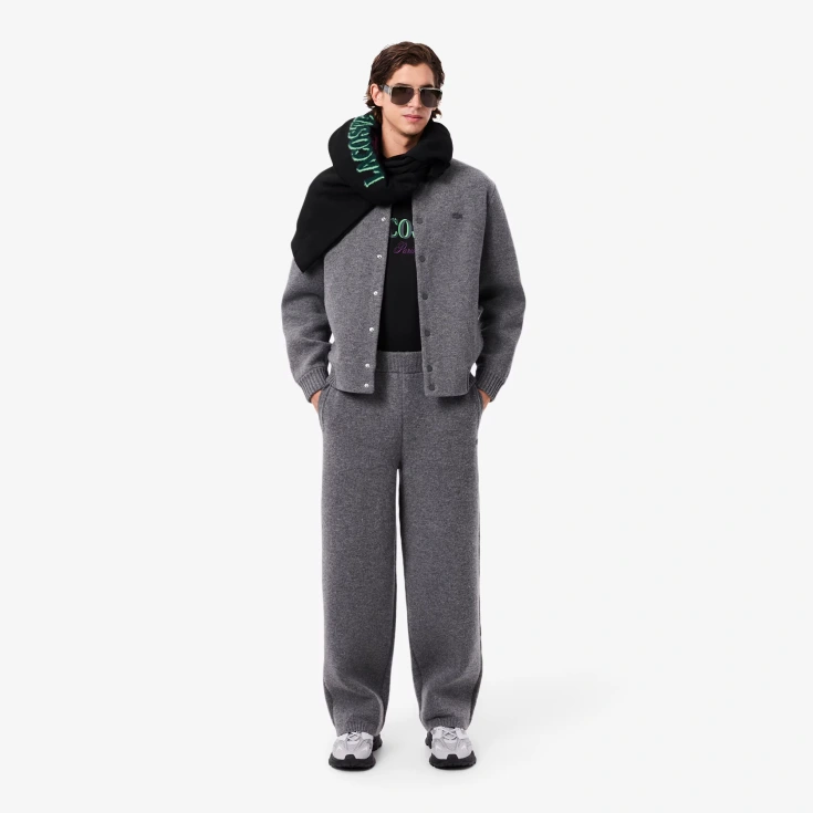 Мужская футболка Lacoste Loose Fit из органического хлопка Мужская футболка Lacoste Loose Fit из органического хлопка