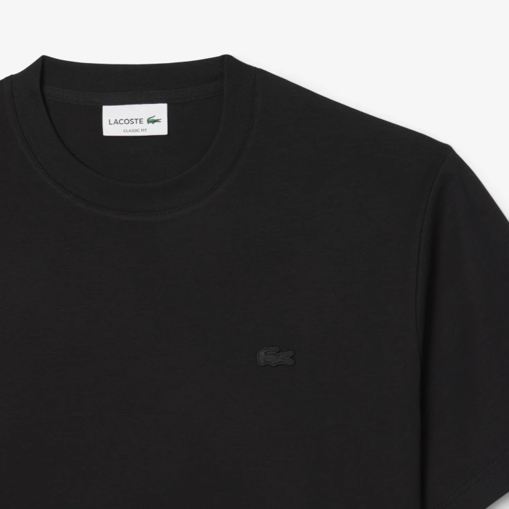 Мужская хлопковая футболка Lacoste Мужская хлопковая футболка Lacoste