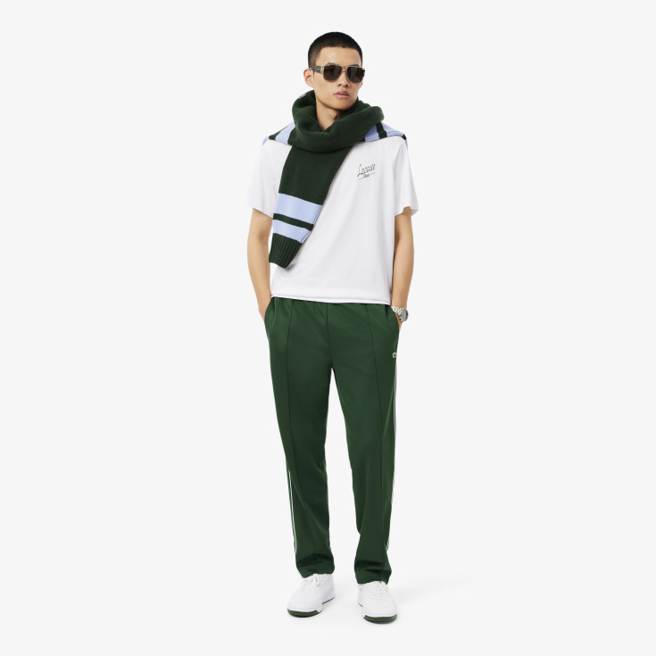 Мужская хлопковая футболка Lacoste Classic Fit Мужская хлопковая футболка Lacoste Classic Fit