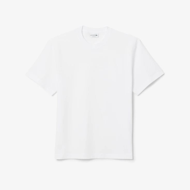 Мужская хлопковая футболка Lacoste Мужская хлопковая футболка Lacoste