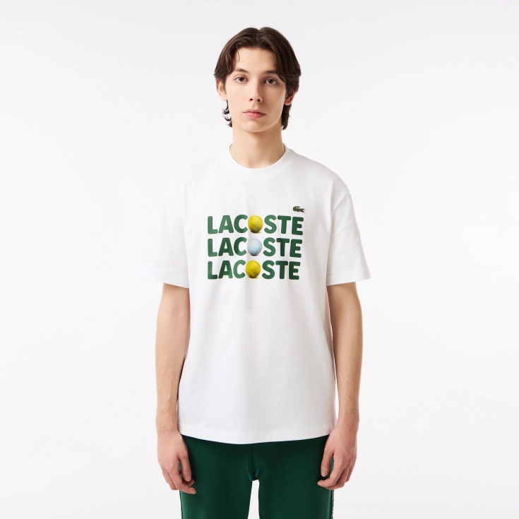 Мужская Футболка Lacoste Regular Fit Мужская Футболка Lacoste Regular Fit