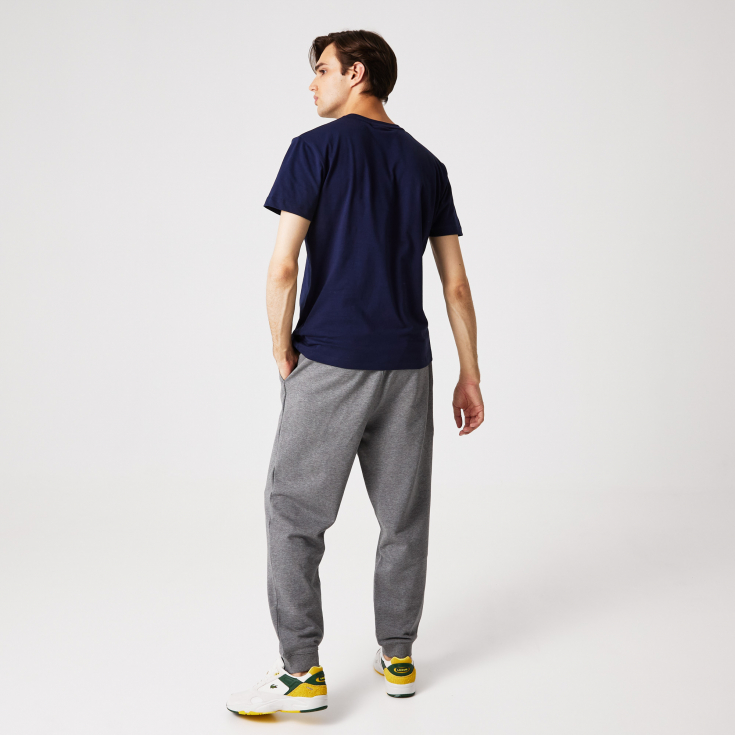 Мужская хлопковая футболка Lacoste Мужская хлопковая футболка Lacoste