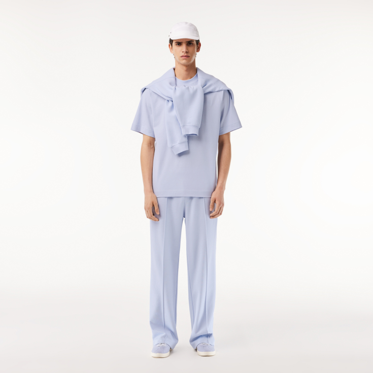 Мужская хлопковая футболка Lacoste Мужская хлопковая футболка Lacoste