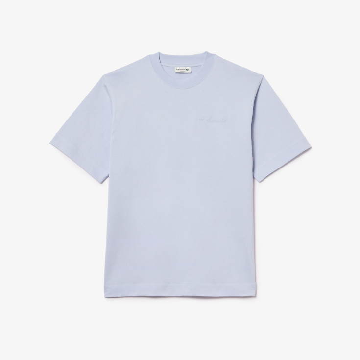 Мужская хлопковая футболка Lacoste Мужская хлопковая футболка Lacoste