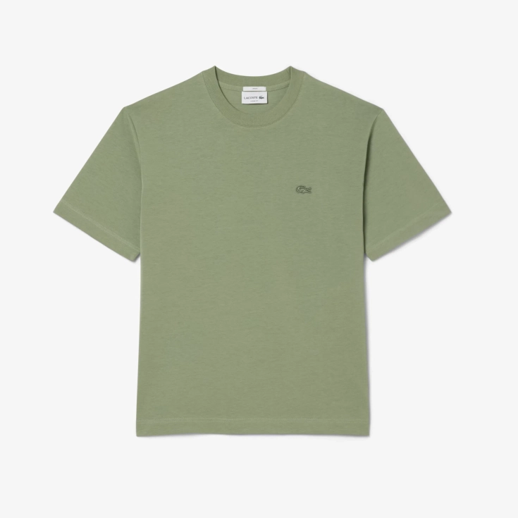 Мужская футболка Lacoste Loose Fit из органического хлопка Мужская футболка Lacoste Loose Fit из органического хлопка