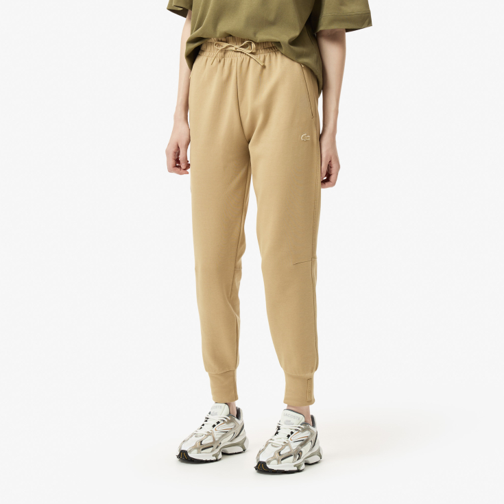 Женские спортивные брюки Lacoste из хлопка Женские спортивные брюки Lacoste из хлопка