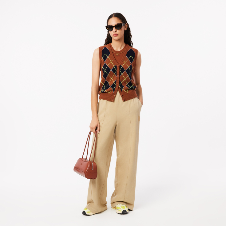 Женские велюровые спортивные брюки Lacoste Женские велюровые спортивные брюки Lacoste