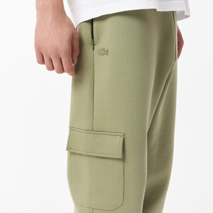 Мужские спортивные брюки Lacoste из эластичного хлопка Мужские спортивные брюки Lacoste из эластичного хлопка
