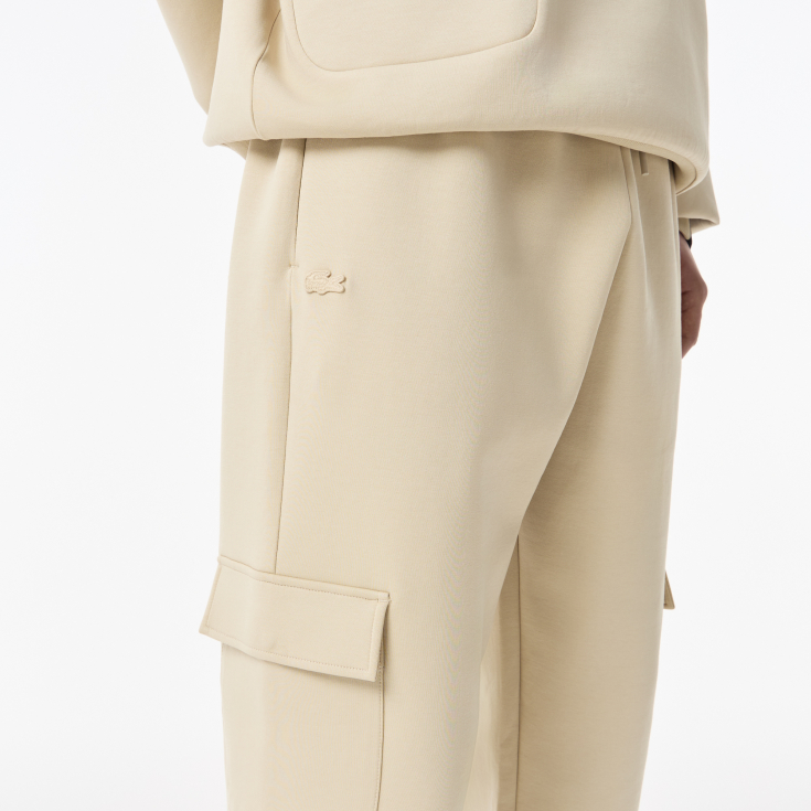 Мужские спортивные брюки Lacoste из эластичного хлопка Мужские спортивные брюки Lacoste из эластичного хлопка