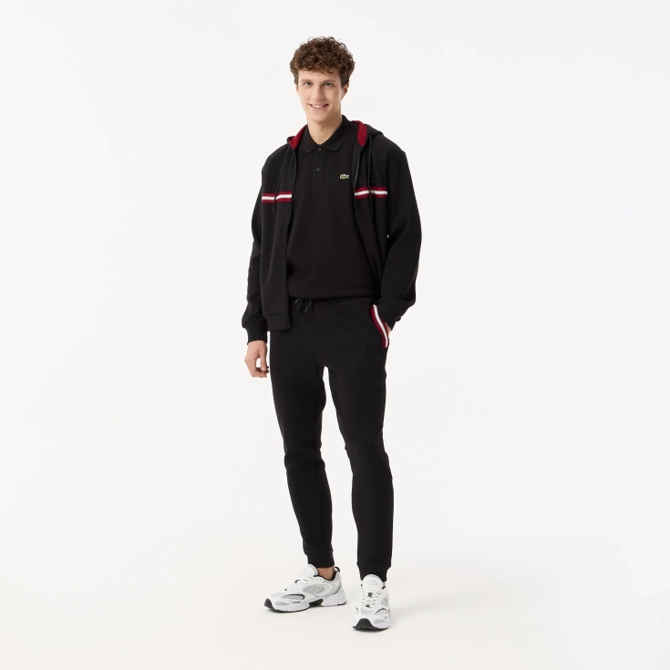 Мужские спортивные брюки Lacoste из эластичного хлопка Мужские спортивные брюки Lacoste из эластичного хлопка