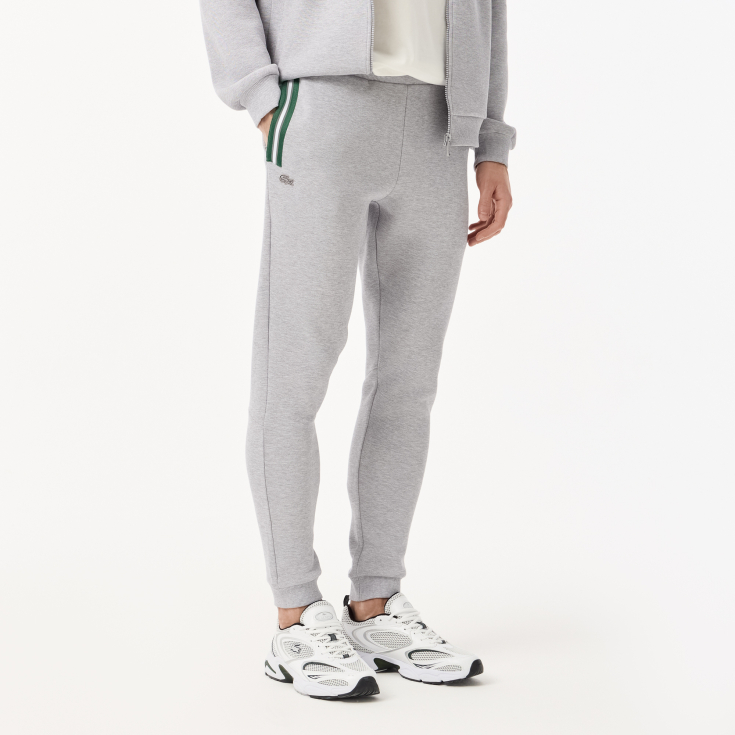 Мужские спортивные брюки Lacoste из эластичного хлопка Мужские спортивные брюки Lacoste из эластичного хлопка