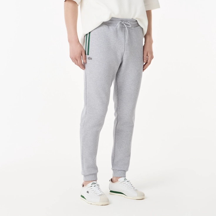 Мужские спортивные брюки Lacoste из эластичного хлопка Мужские спортивные брюки Lacoste из эластичного хлопка