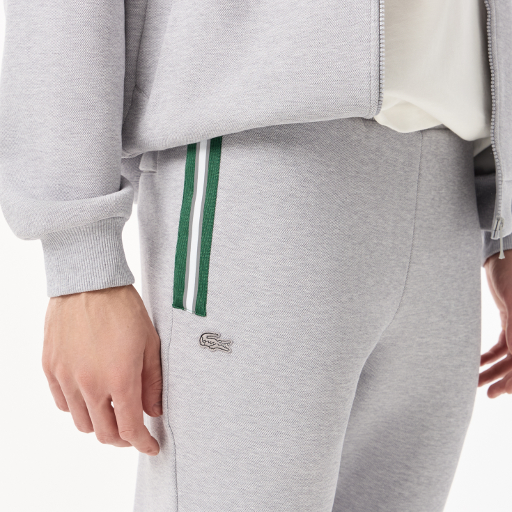 Мужские спортивные брюки Lacoste из эластичного хлопка Мужские спортивные брюки Lacoste из эластичного хлопка