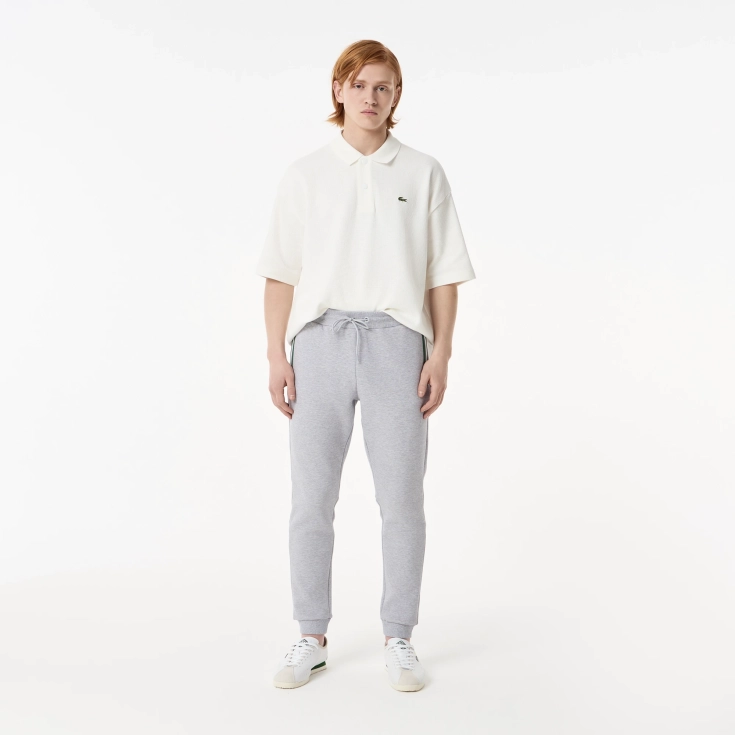 Мужские спортивные брюки Lacoste из эластичного хлопка Мужские спортивные брюки Lacoste из эластичного хлопка