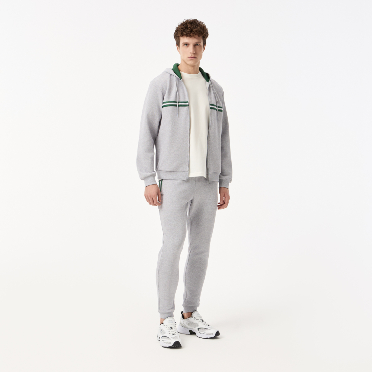 Мужские спортивные брюки Lacoste из эластичного хлопка Мужские спортивные брюки Lacoste из эластичного хлопка