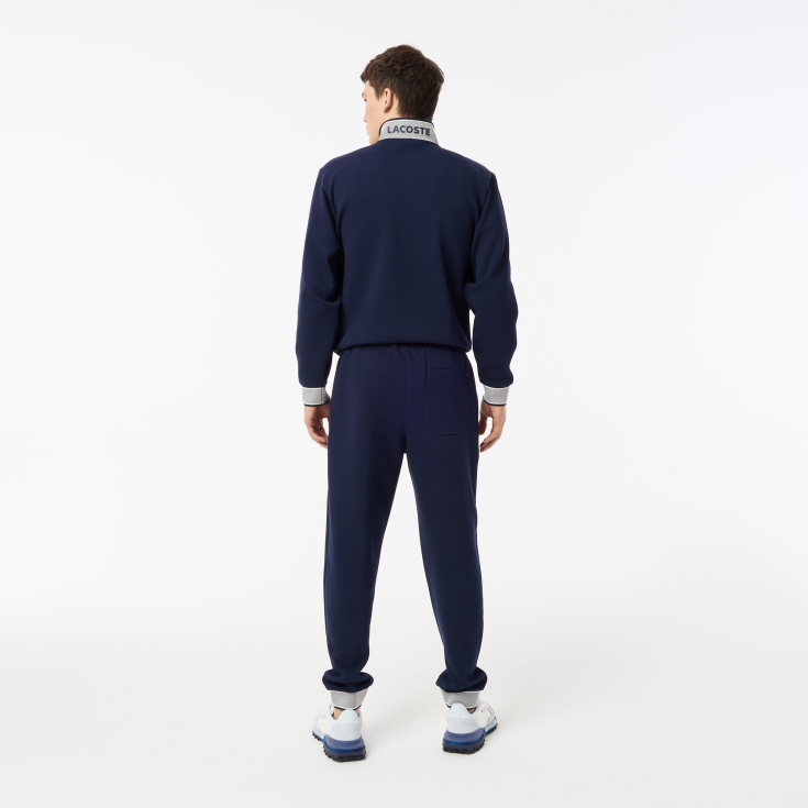 Мужские спортивные брюки Lacoste из эластичного хлопка Мужские спортивные брюки Lacoste из эластичного хлопка