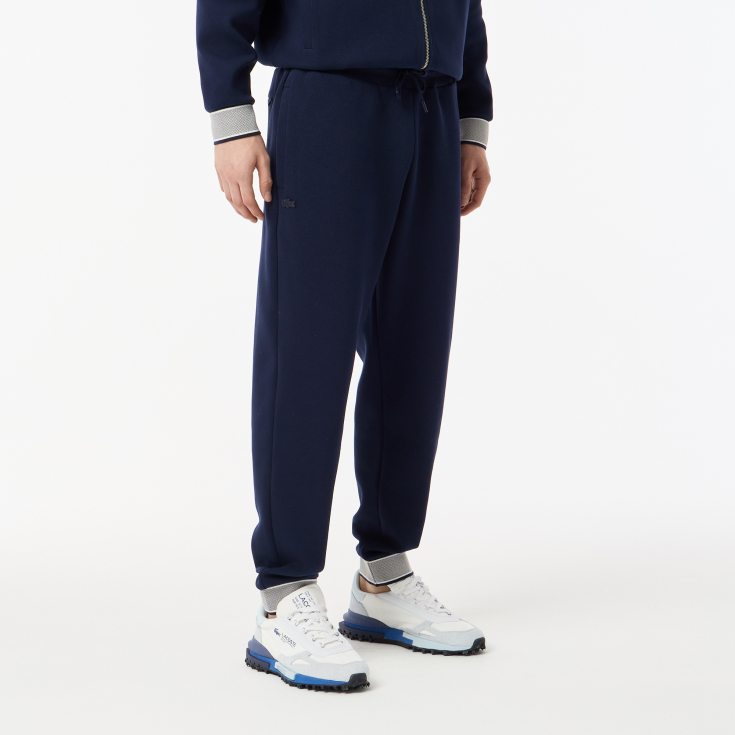 Мужские спортивные брюки Lacoste из эластичного хлопка Мужские спортивные брюки Lacoste из эластичного хлопка