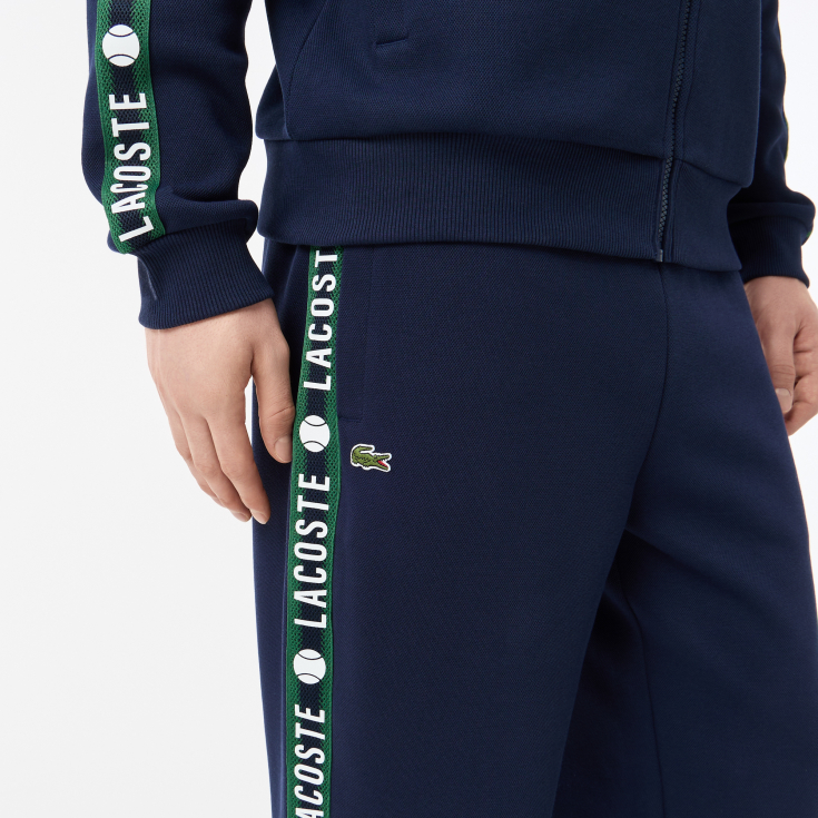 Мужские спортивные брюки Lacoste из эластичного хлопка Мужские спортивные брюки Lacoste из эластичного хлопка