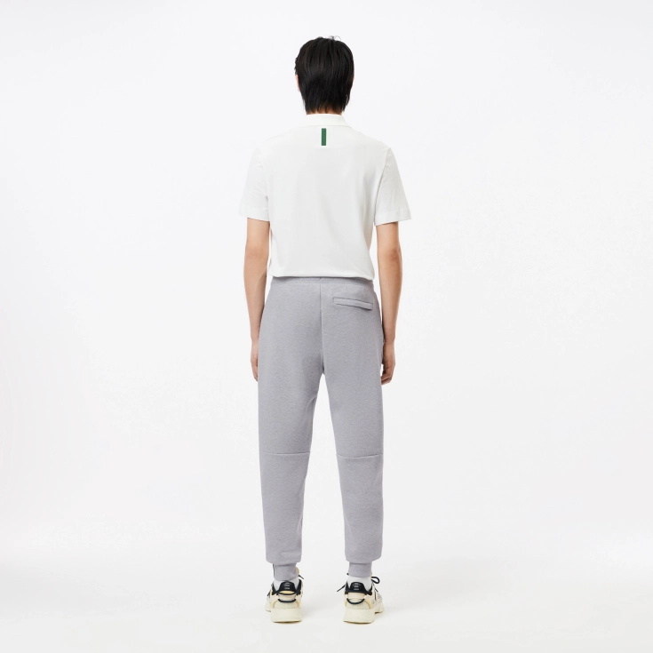 Мужские брюки Lacoste SPORT из меланжевой смеси хлопка Мужские брюки Lacoste SPORT из меланжевой смеси хлопка