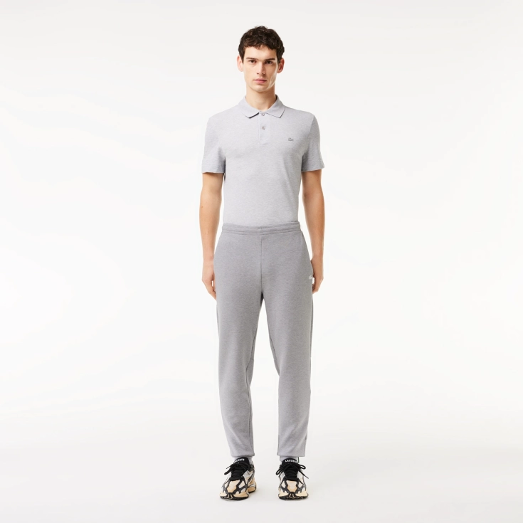 Мужские брюки Lacoste SPORT из меланжевой смеси хлопка Мужские брюки Lacoste SPORT из меланжевой смеси хлопка