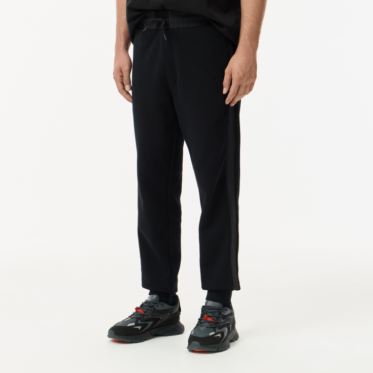 Мужские хлопковые спортивные брюки Lacoste Мужские хлопковые спортивные брюки Lacoste