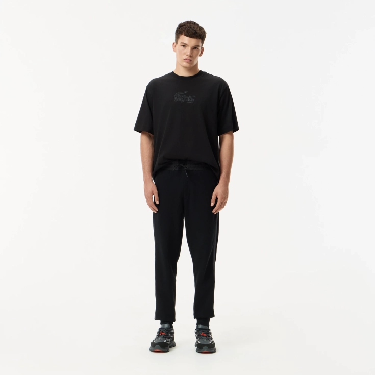 Мужские хлопковые спортивные брюки Lacoste Мужские хлопковые спортивные брюки Lacoste