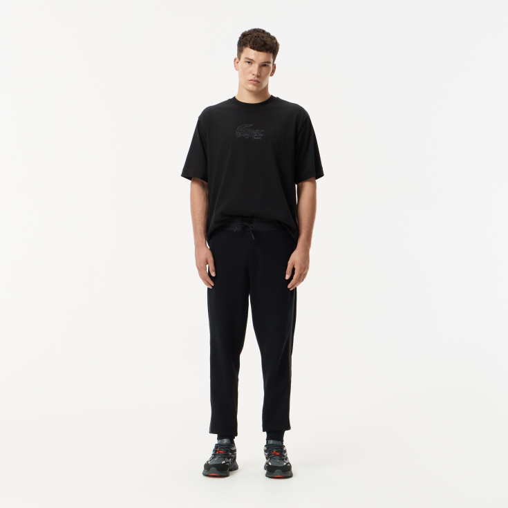 Мужские хлопковые спортивные брюки Lacoste Мужские хлопковые спортивные брюки Lacoste