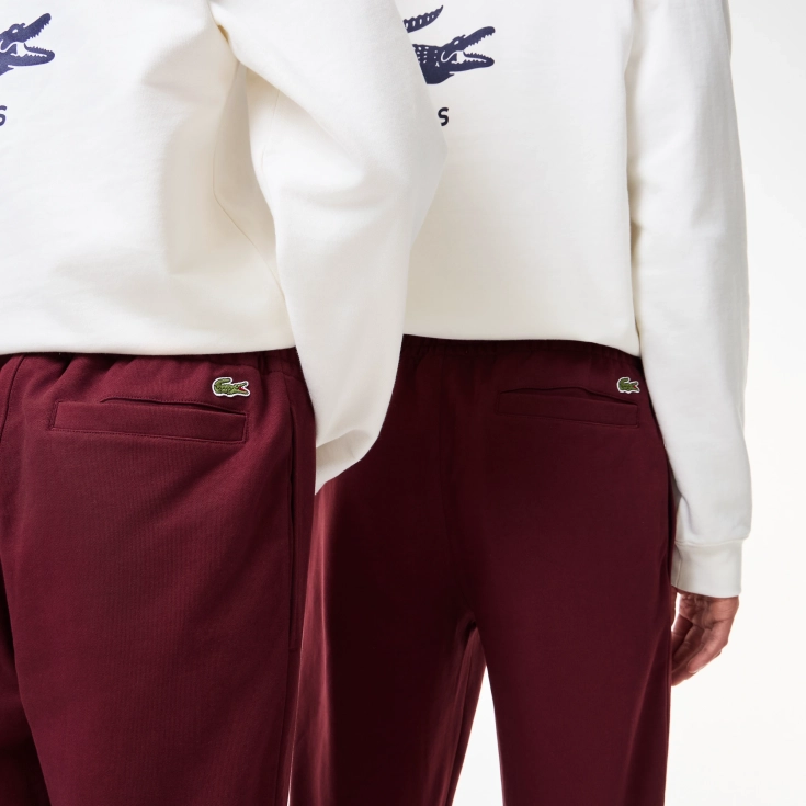 Спортивные хлопковые брюки Lacoste Unisex Спортивные хлопковые брюки Lacoste Unisex