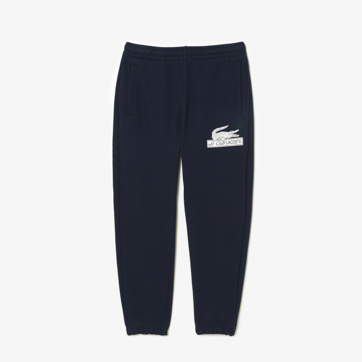 Мужские спортивные брюки Lacoste Relaxed Fit из хлопка Мужские спортивные брюки Lacoste Relaxed Fit из хлопка