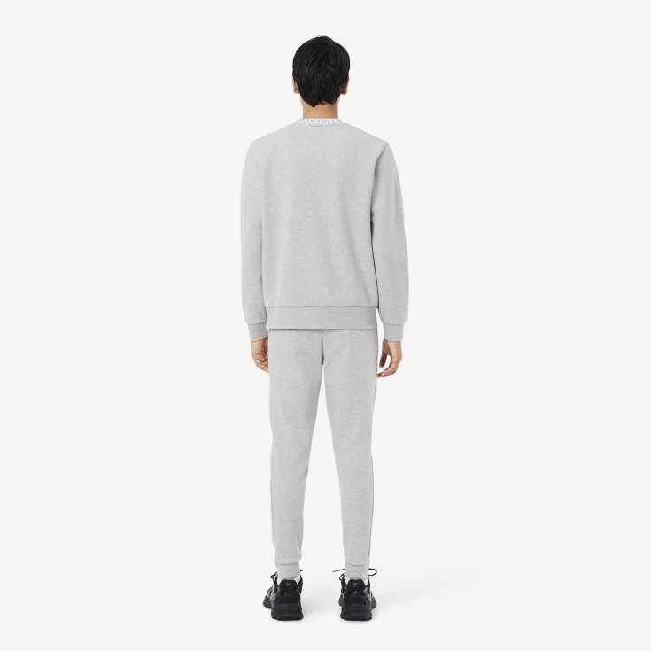 Мужские спортивные брюки Lacoste из эластичного органического хлопка Мужские спортивные брюки Lacoste из эластичного органического хлопка