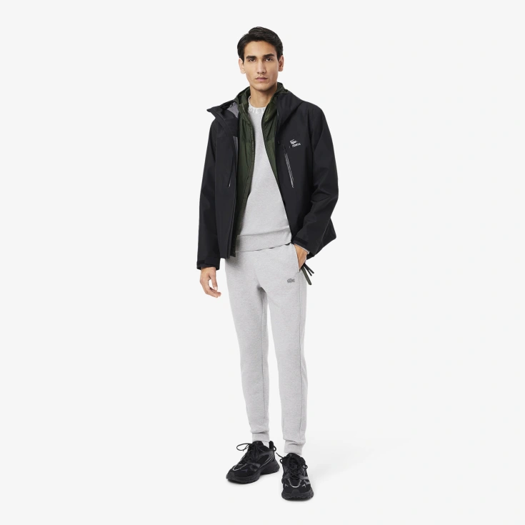 Мужские спортивные брюки Lacoste из эластичного органического хлопка Мужские спортивные брюки Lacoste из эластичного органического хлопка