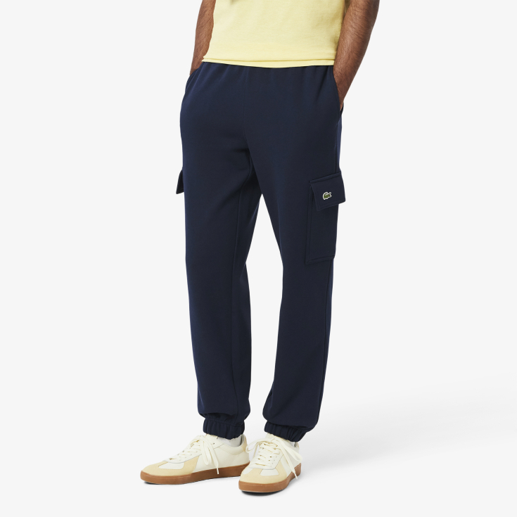 Мужские спортивные брюки Lacoste из органического хлопка Мужские спортивные брюки Lacoste из органического хлопка