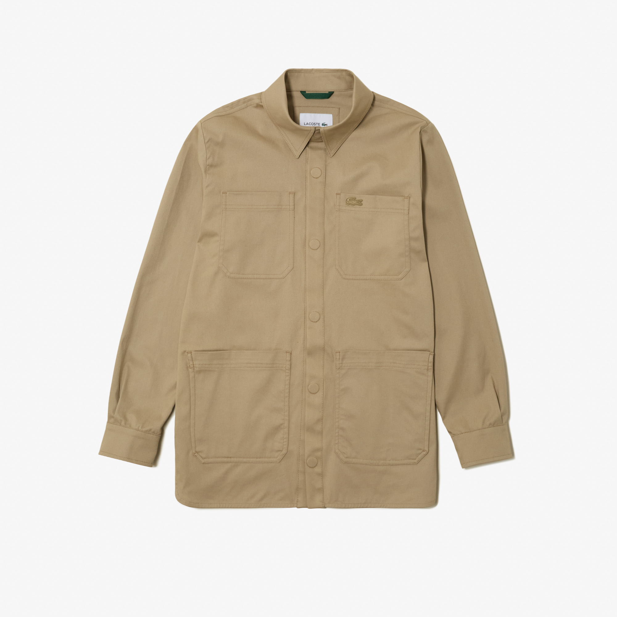 Женская лёгкая куртка Lacoste #BF0409 CB8-бежевый | Интернет