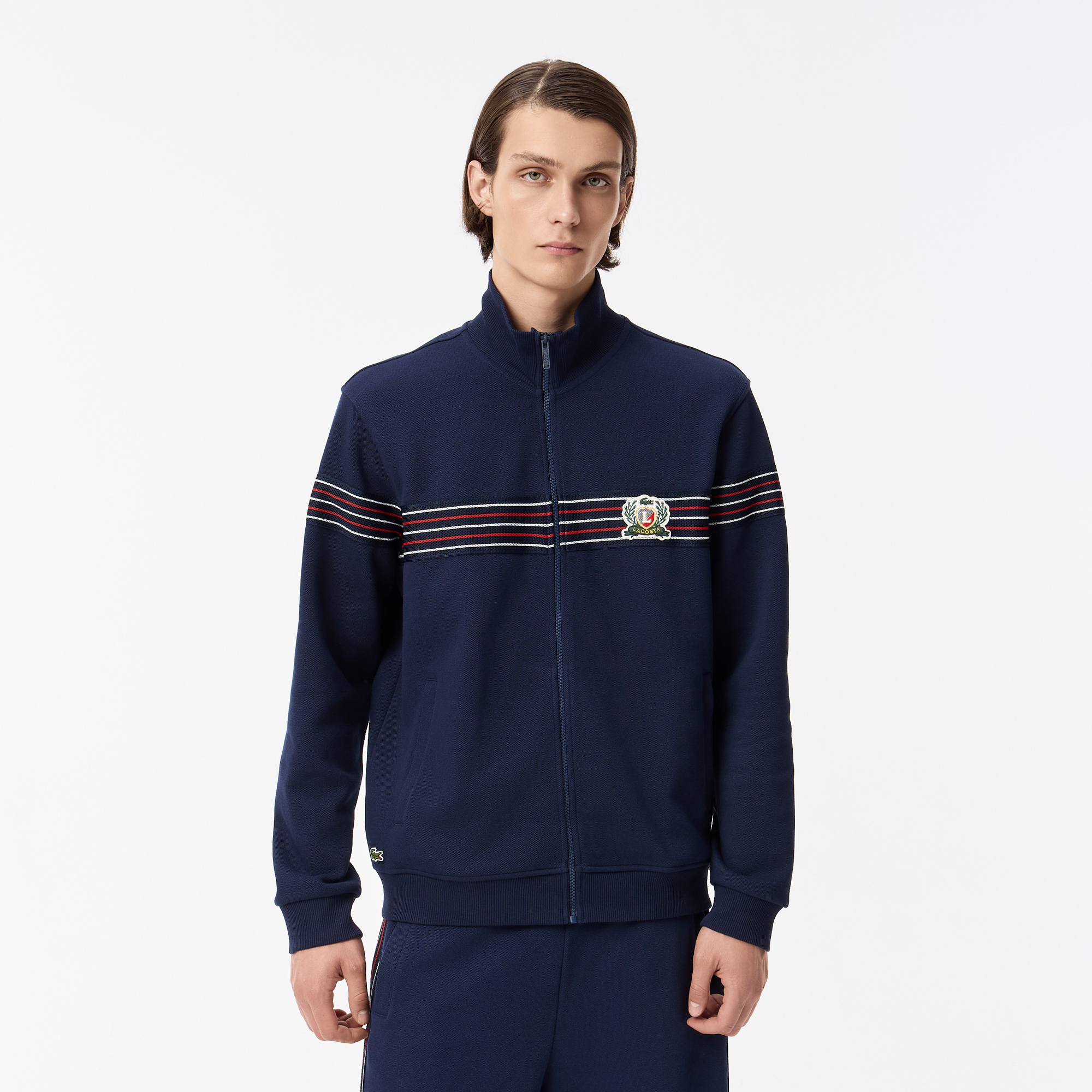 Мужская толстовка Lacoste, синий, арт. SH0506