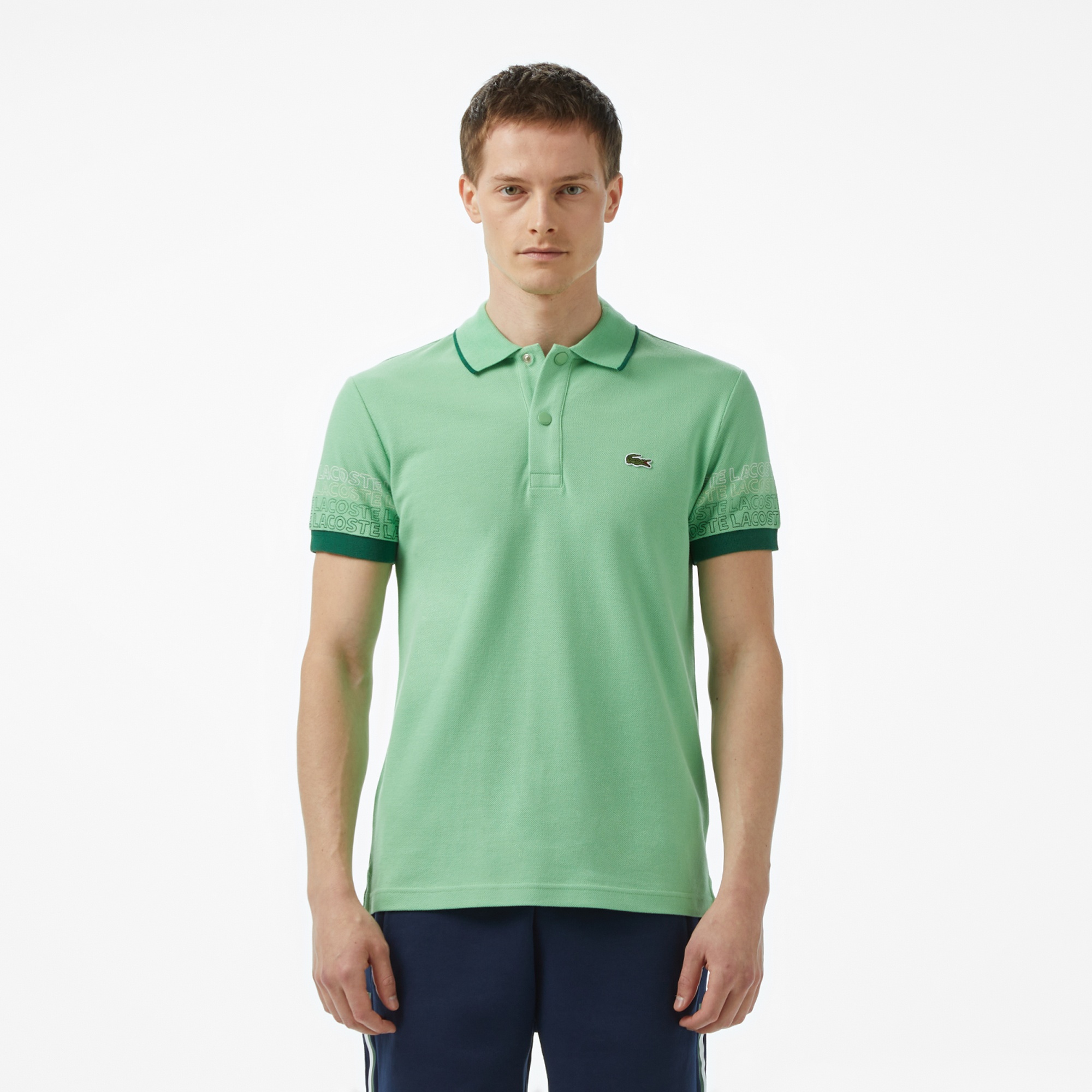 Поло Lacoste PH0535, зеленый, арт. PH0535
