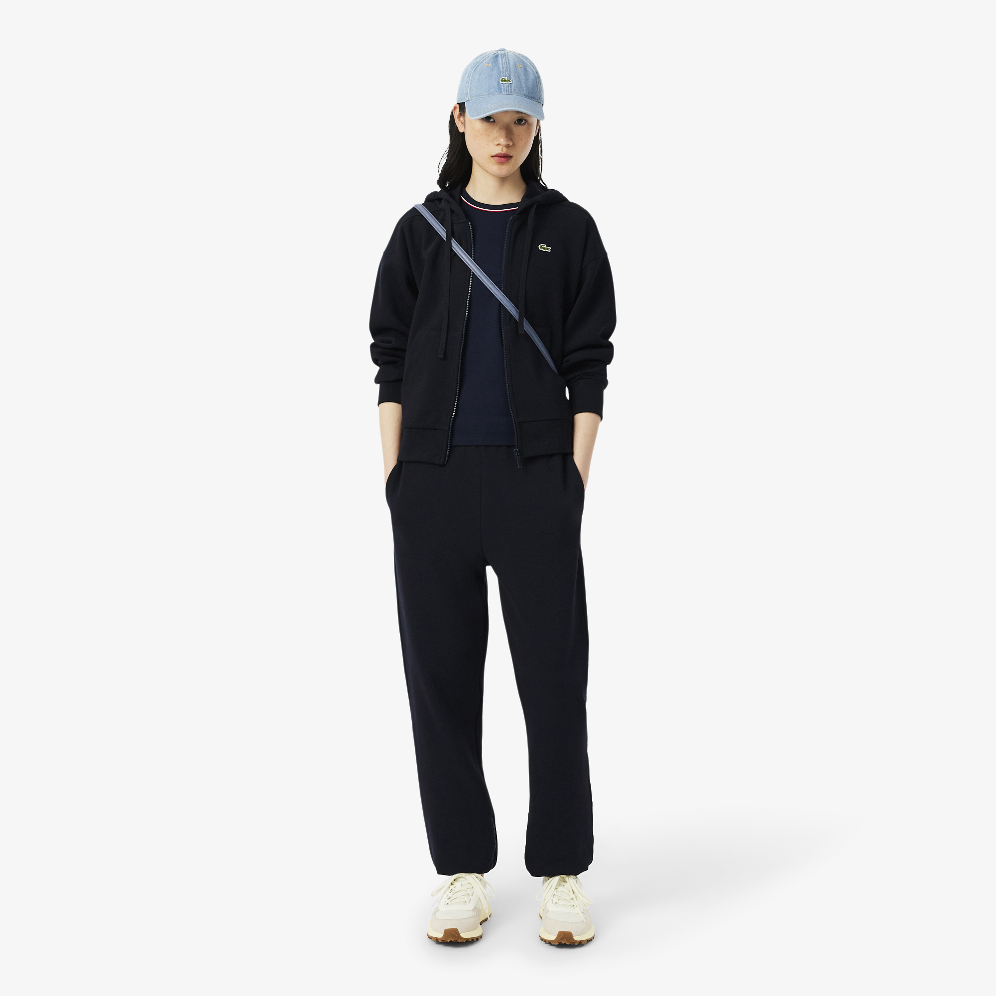 

Женские спортивные брюки Lacoste из органического хлопка, Синий