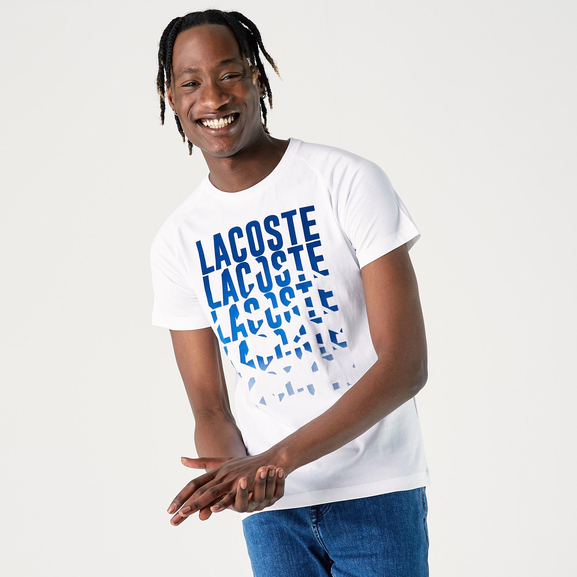Мужская хлопковая футболка Lacoste