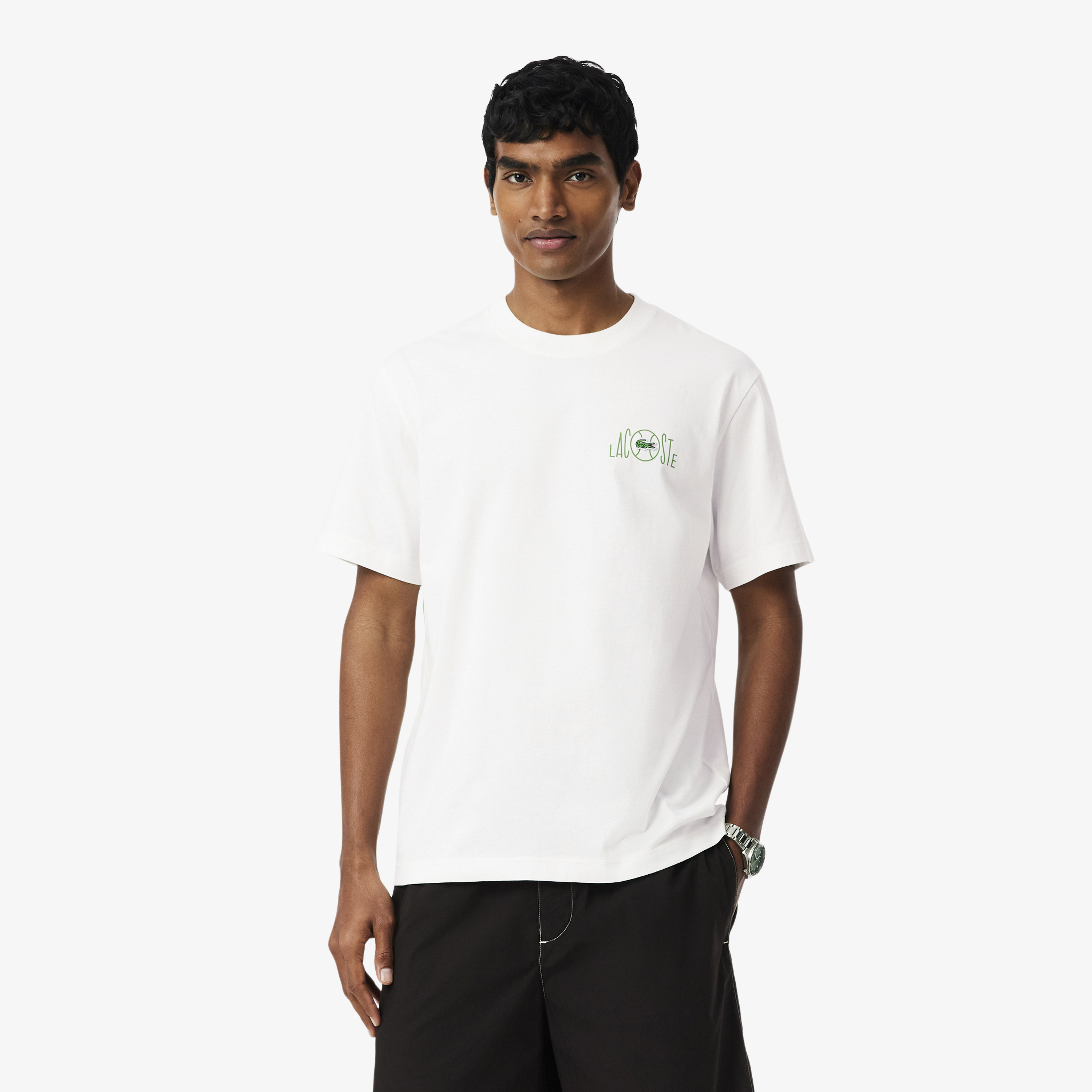 Футболка мужская Lacoste, белый, арт. TH2197