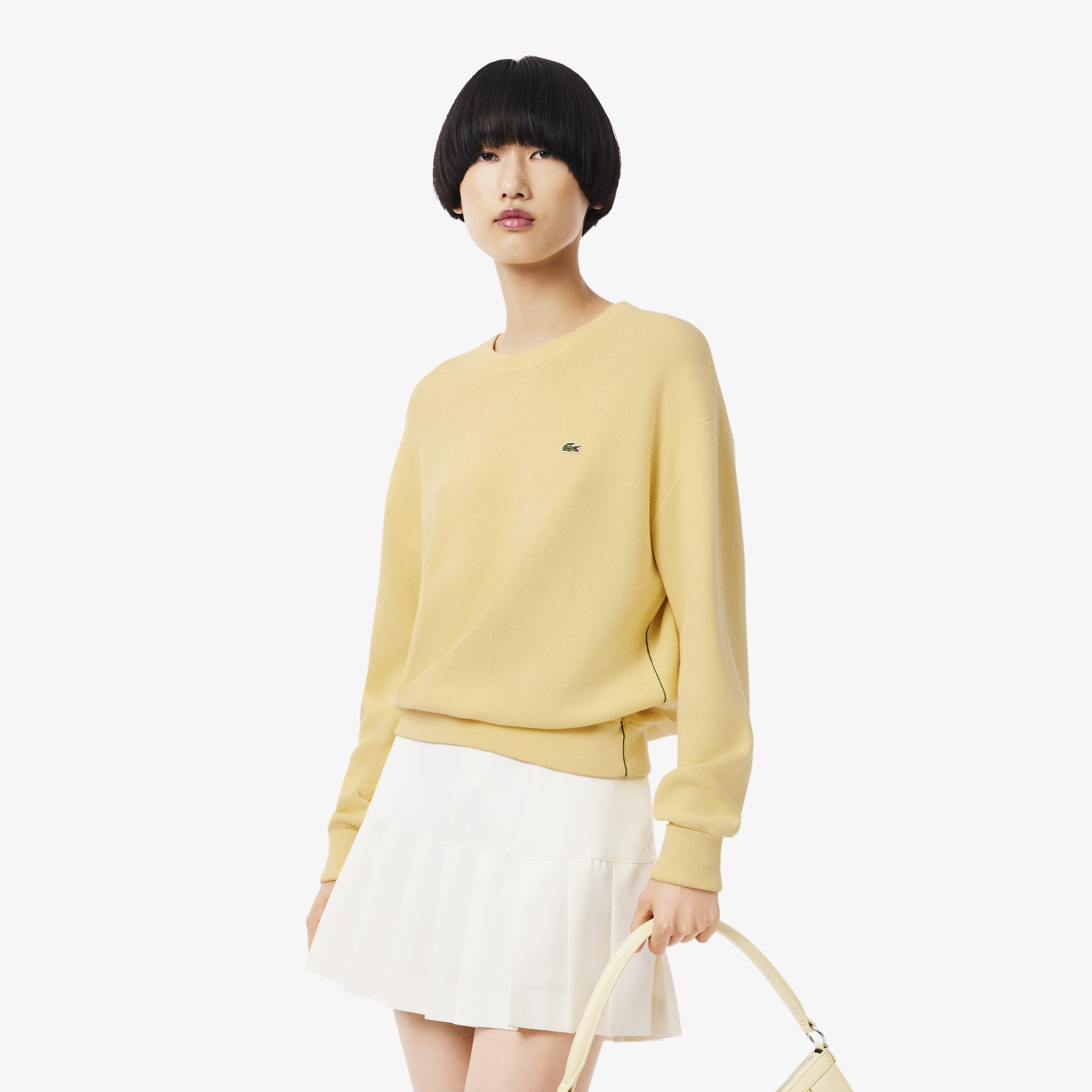 Женский свитер Lacoste, желтый, арт. AF4158