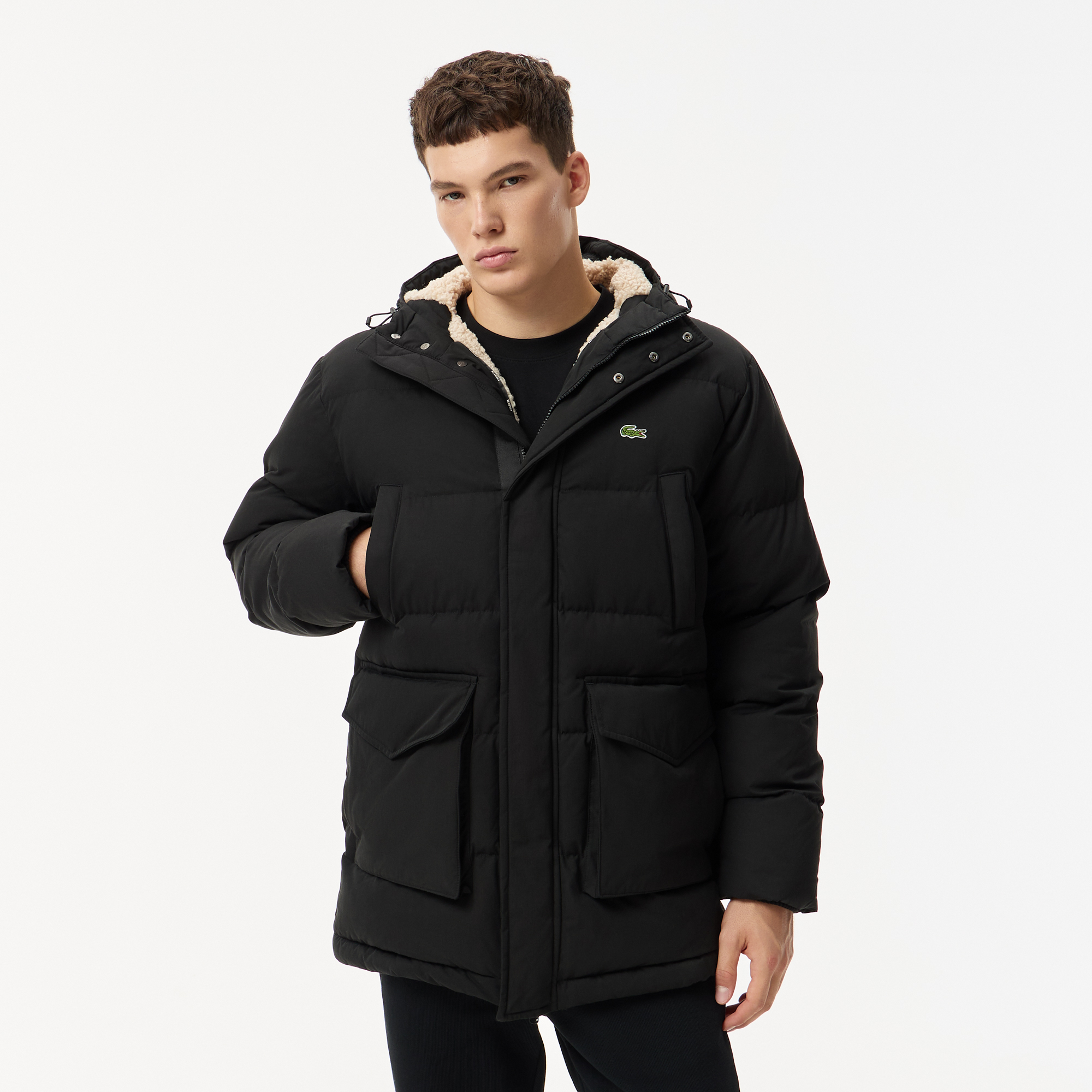 

Мужская парка Lacoste, Чёрный