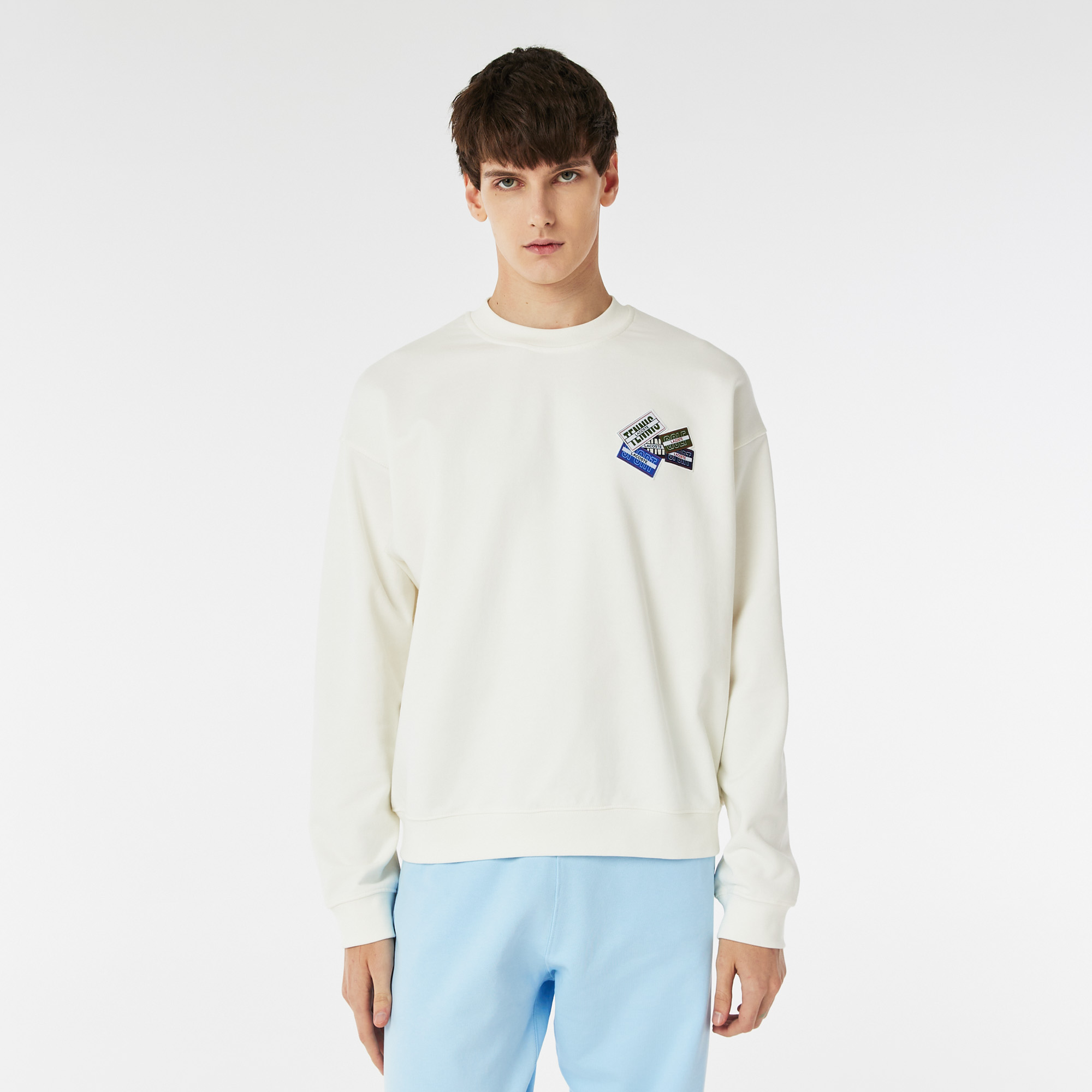 

Мужской свитшот Lacoste, Белый